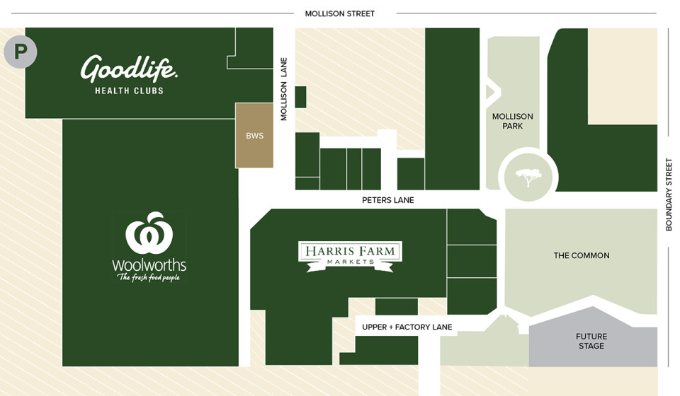 Store location map