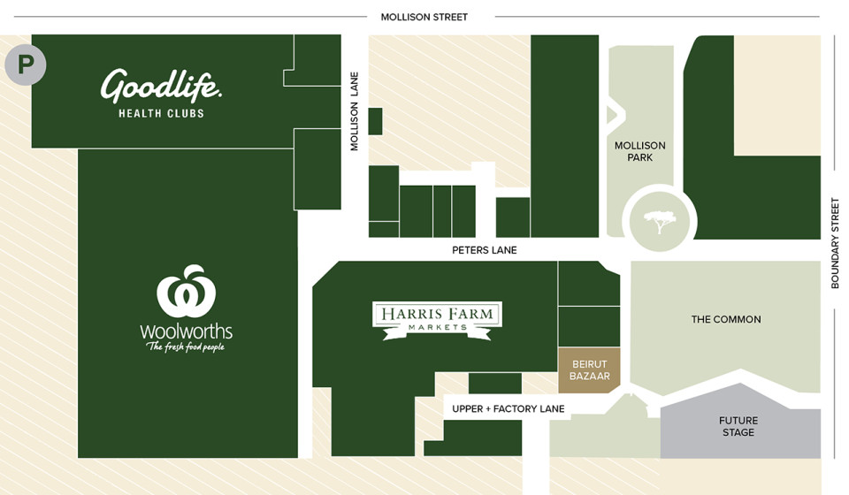 Store location map