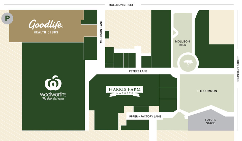 Store location map