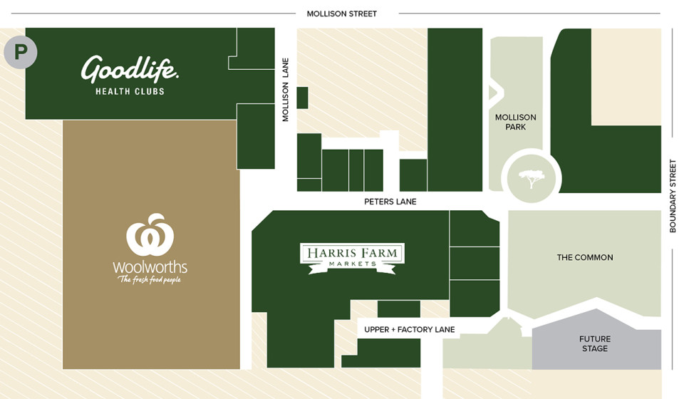 Store location map